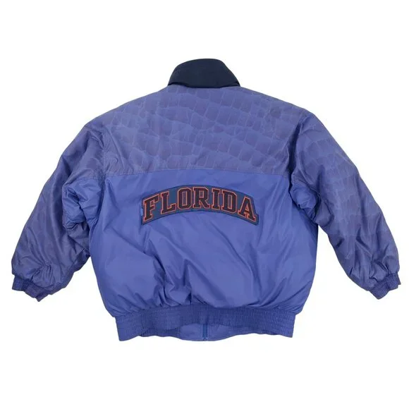 Vtg 90s Nike Jacket Men's XL Team Sports Florida Gators DUCK DOWN Puffer EUC